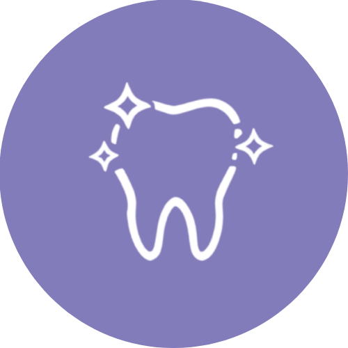 Inicio estética dental morado