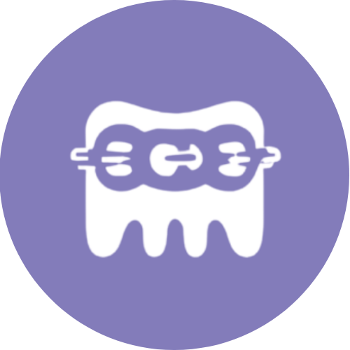 Inicio ortodoncia morado